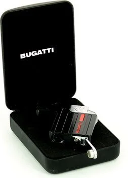 Bugatti Jet Feuerzeug zweiflammig schwarz