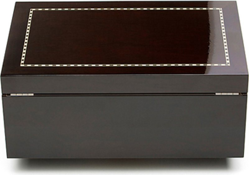 Humidor in Ebano per sigari adorini Genova Deluxe